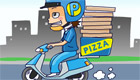 Livraison de pizzas