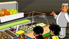 Jeu de serveuse de bonbons