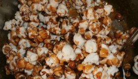 Pop-corn caramélisé au chocolat