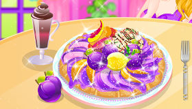 Cuisine une tarte aux prunes
